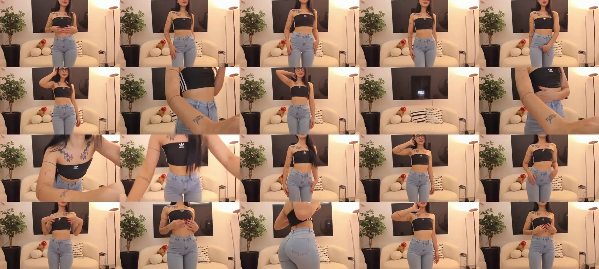 Kattgalle photo contact sheet