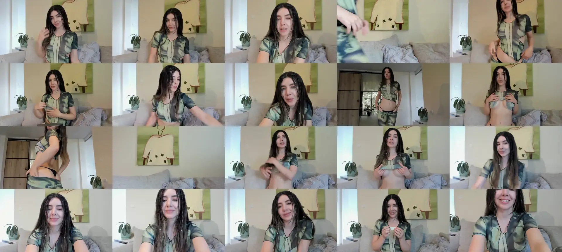 LauraVega photo contact sheet