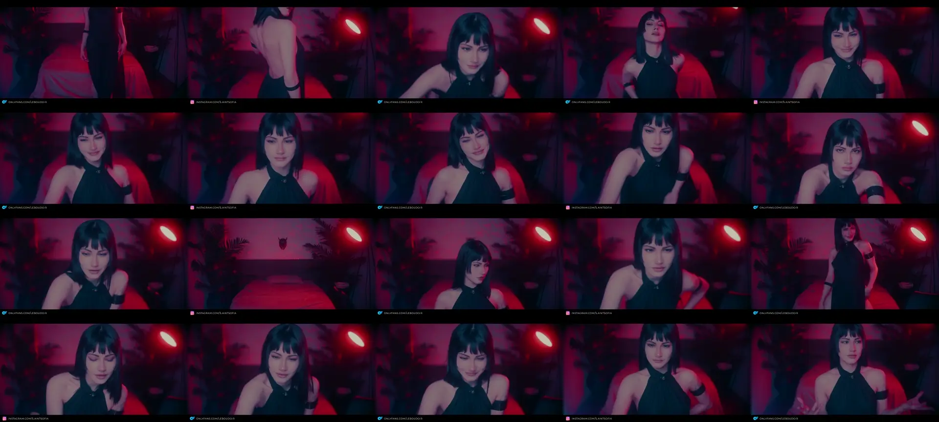 LeBoudoir photo contact sheet