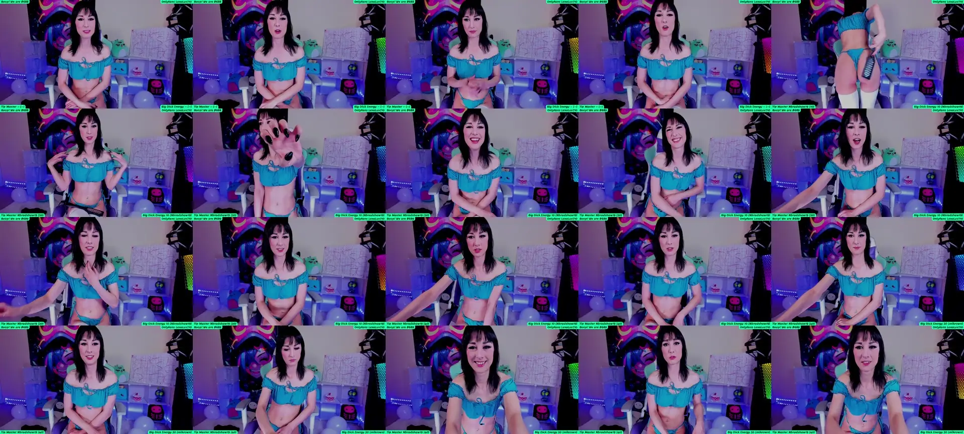 LexaLuv photo contact sheet