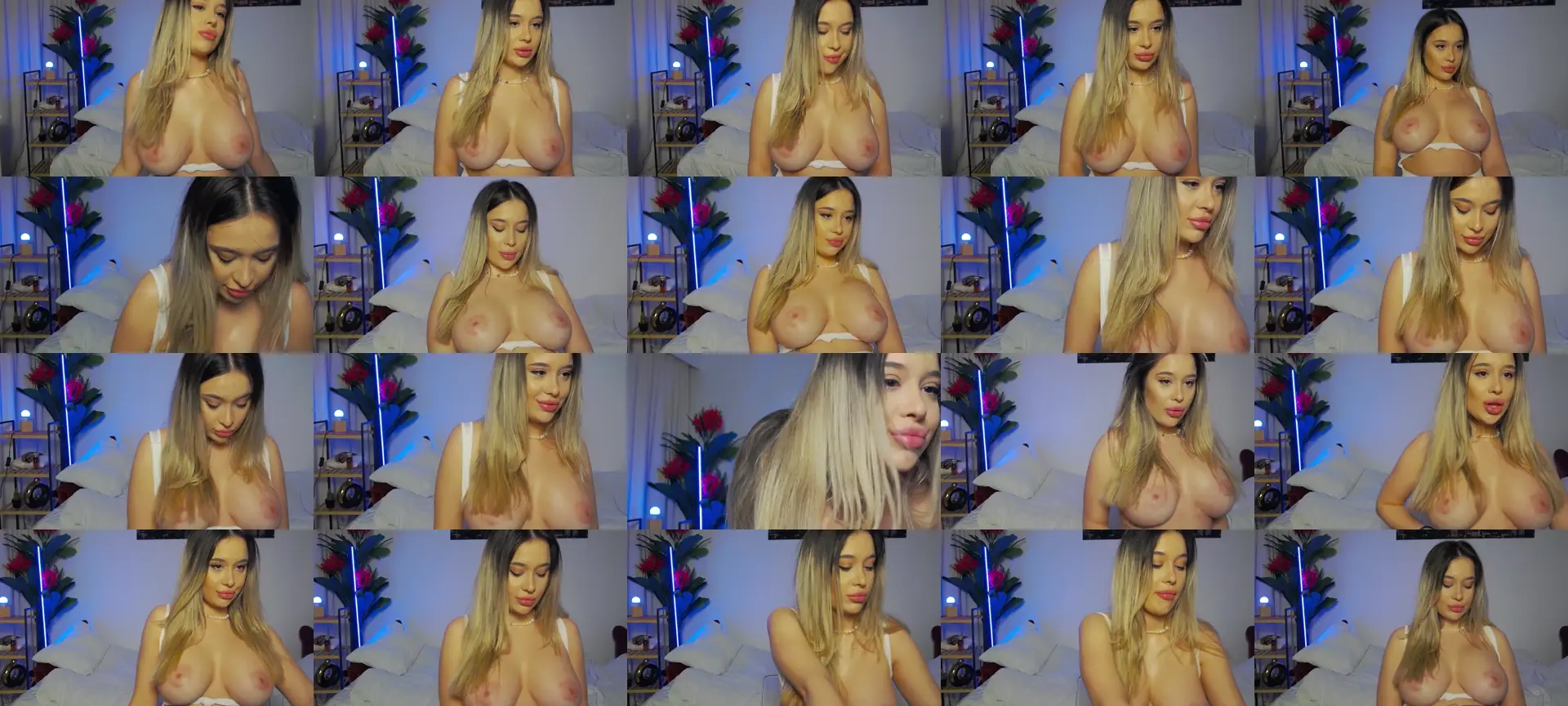 LexxySelena photo contact sheet