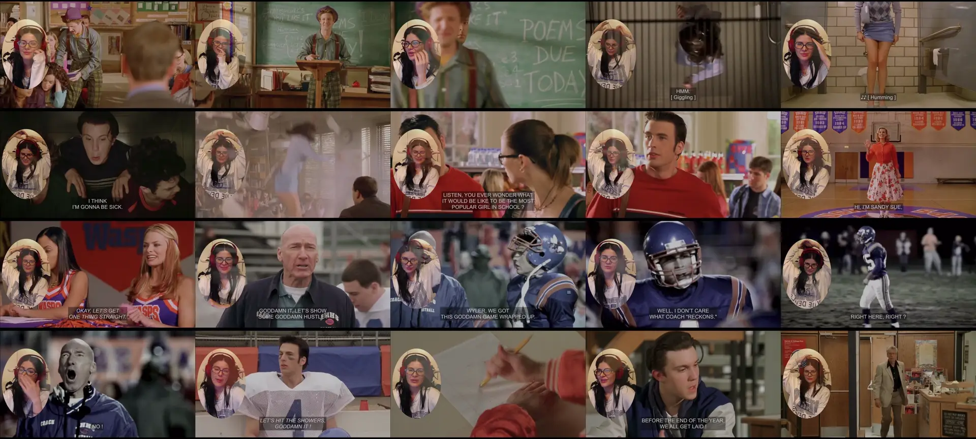 psychobaby photo contact sheet