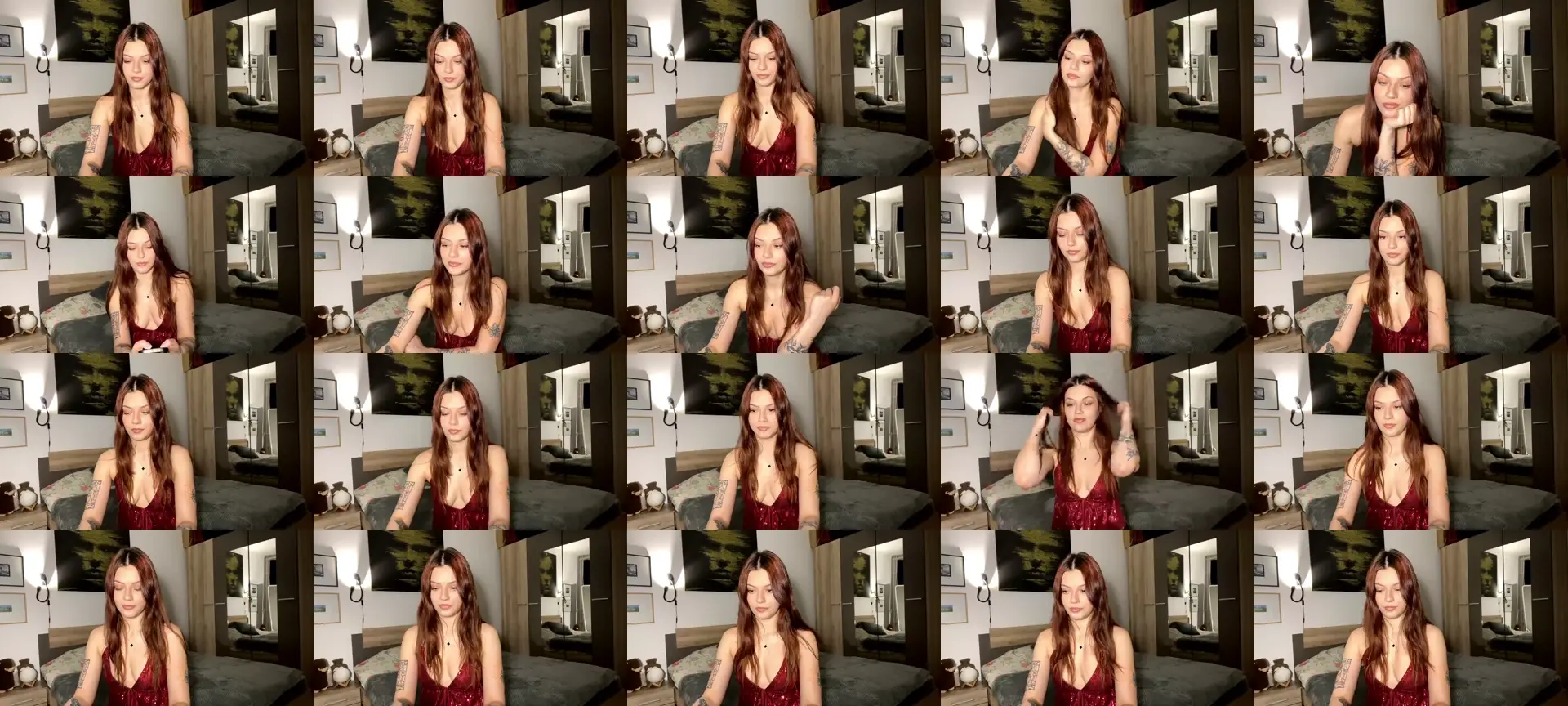 RiriBee photo contact sheet