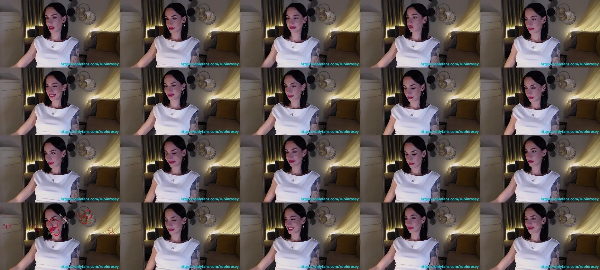 RubinRosey photo contact sheet