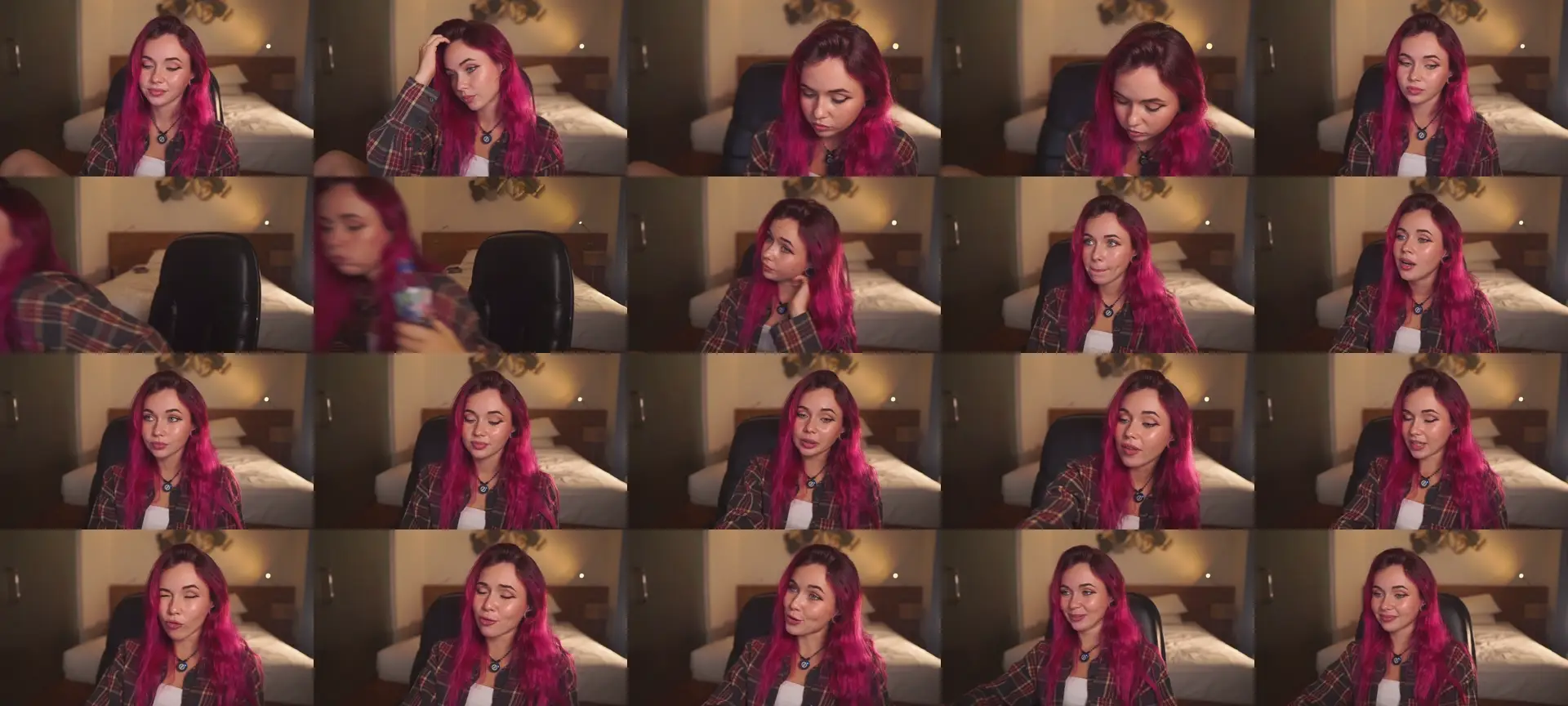 Sarah_Pink photo contact sheet