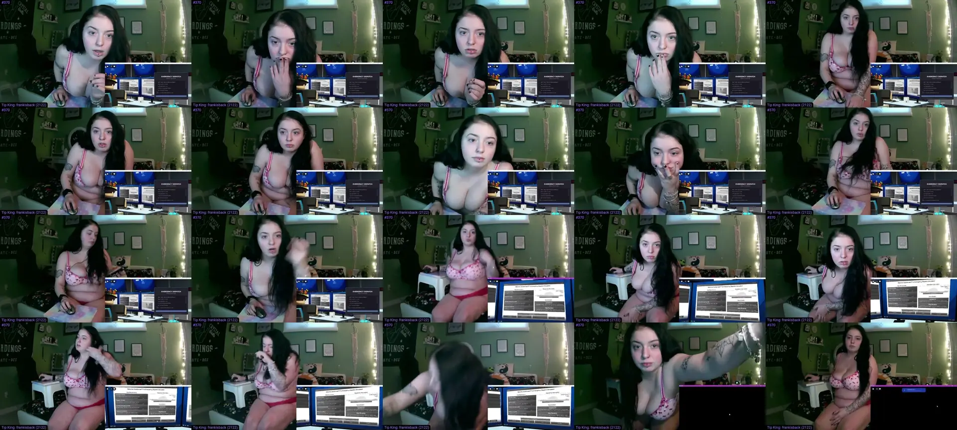 ScarletxRae photo contact sheet