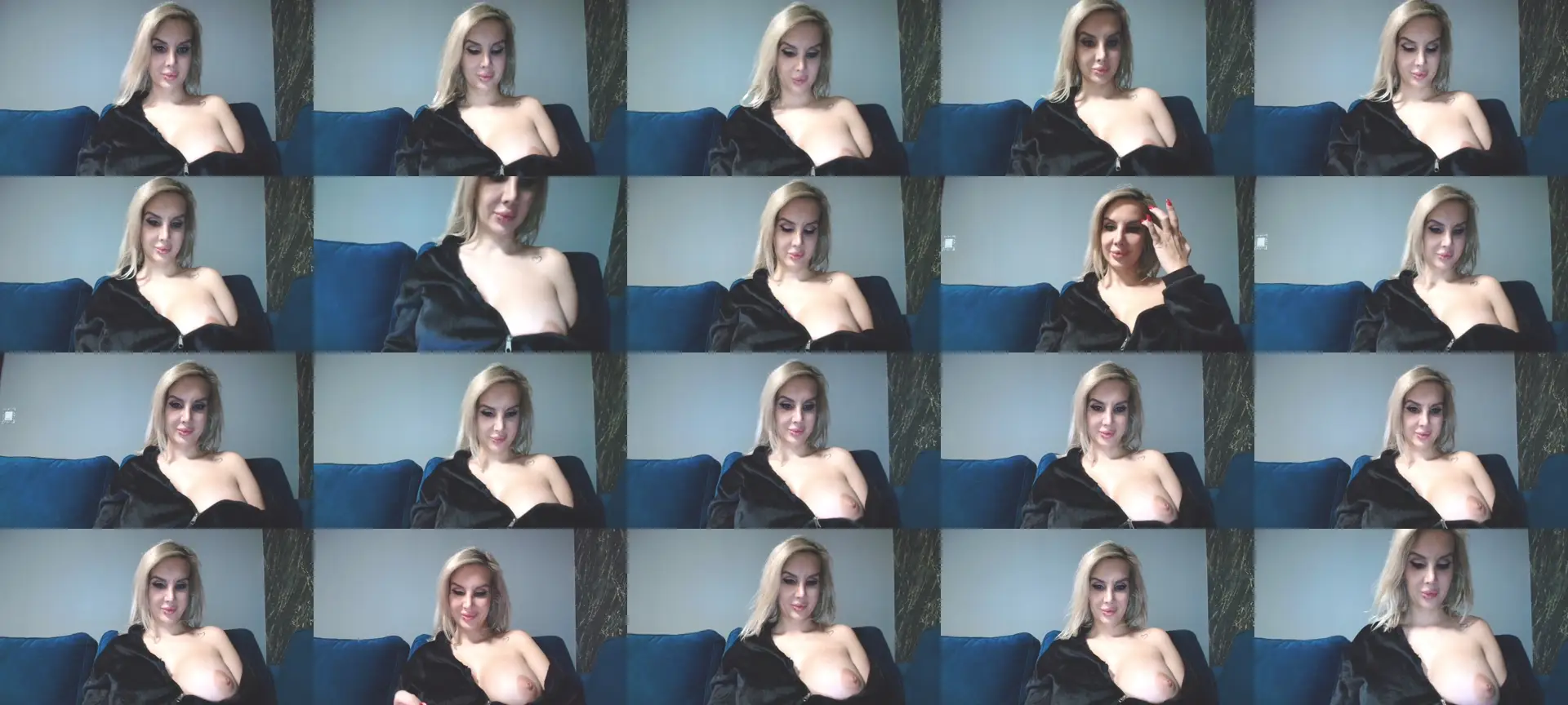 SexyQueenNina photo contact sheet