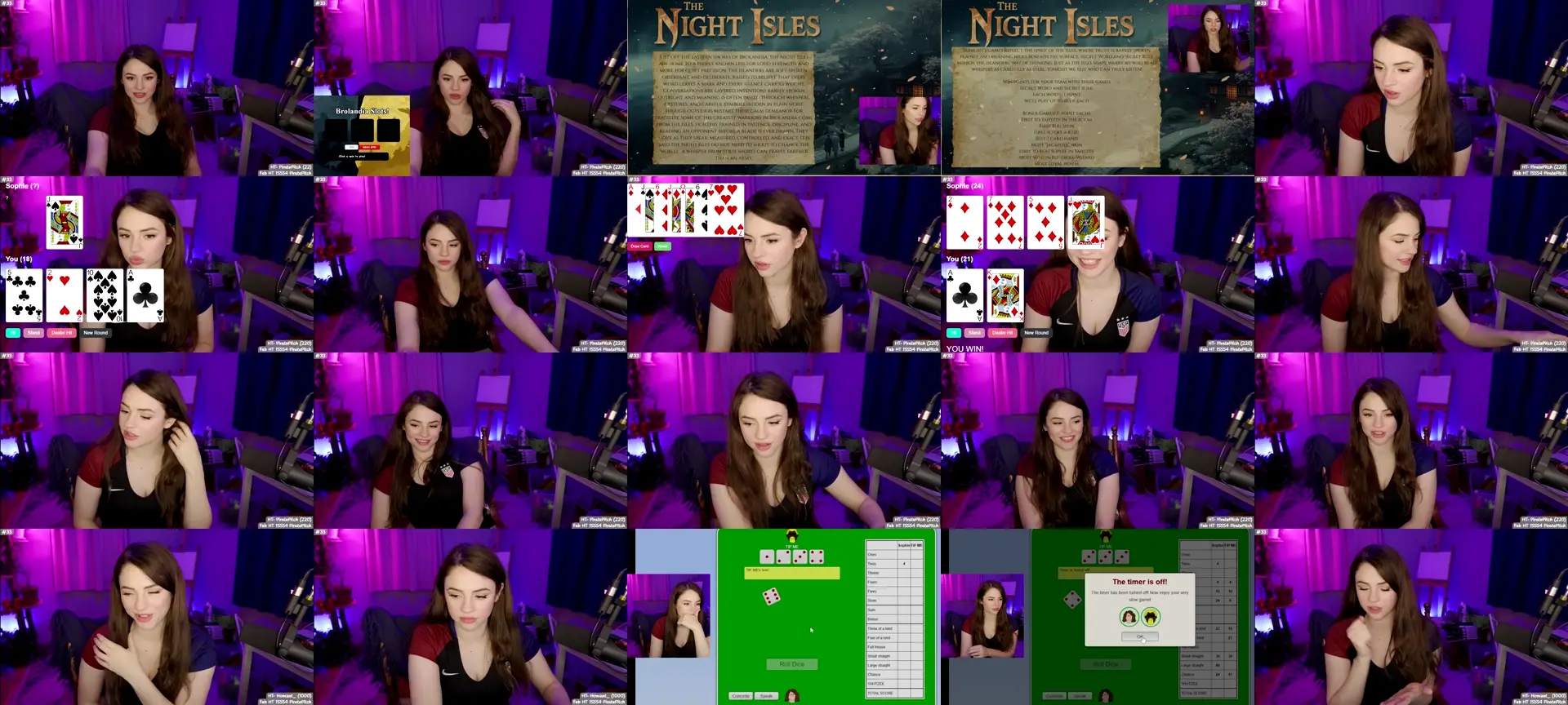 SophieAmor photo contact sheet