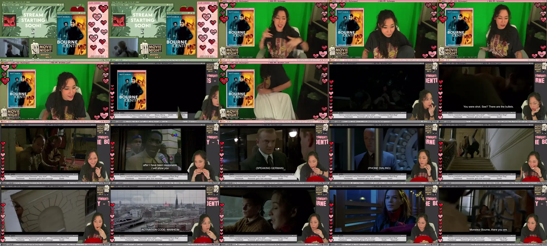 TERRA photo contact sheet