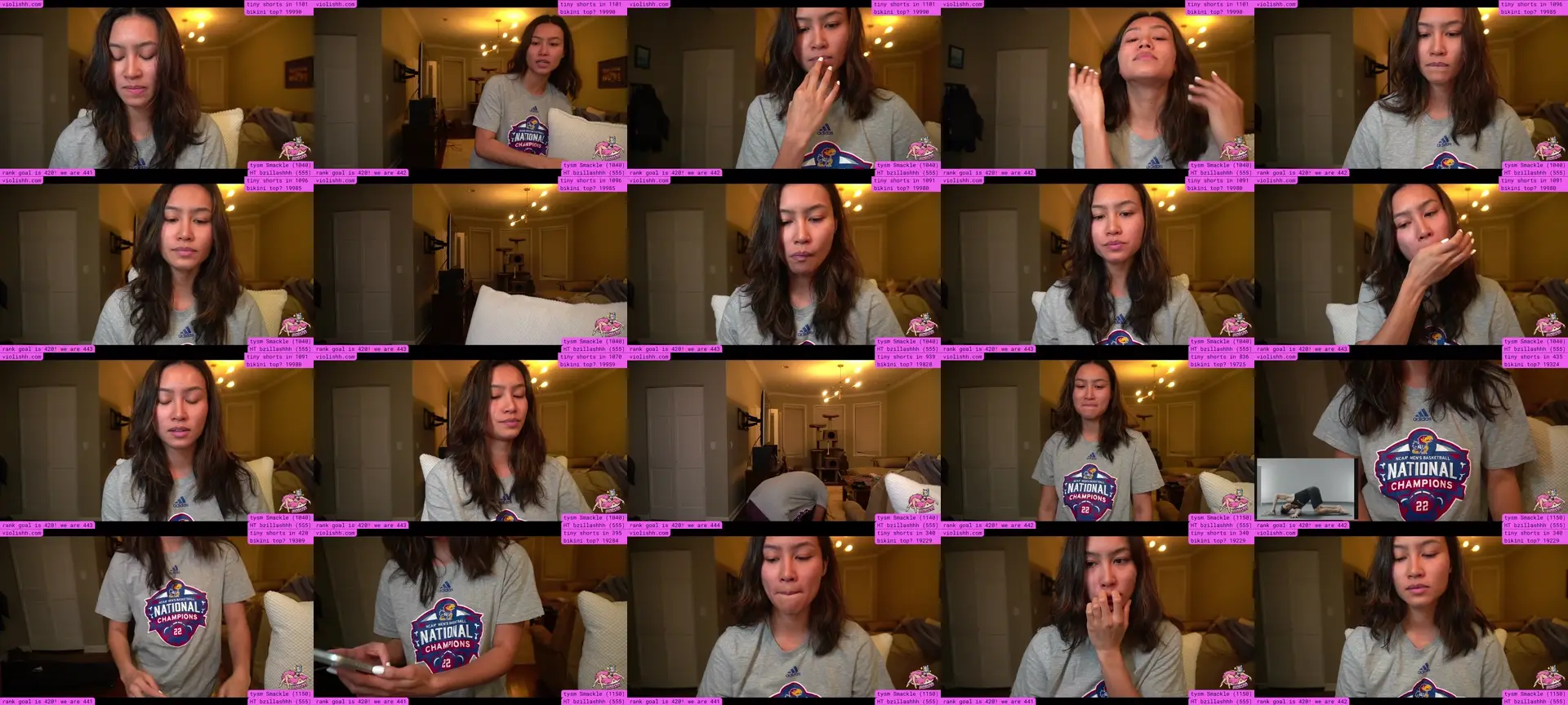 violishh photo contact sheet