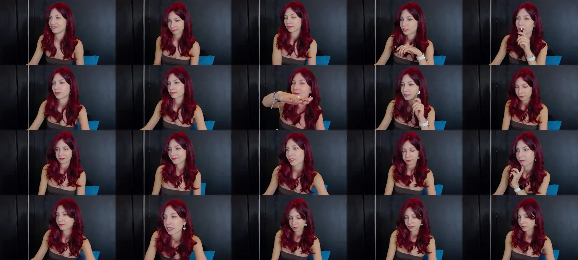 Yasemina photo contact sheet