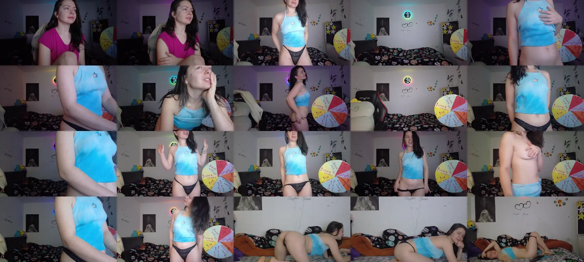 YreneA photo contact sheet