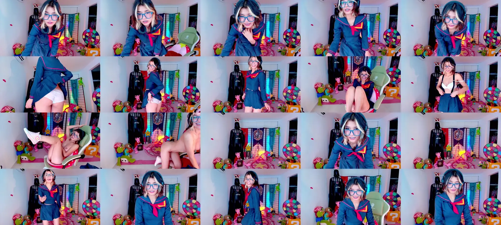 Agostinha_Red photo contact sheet