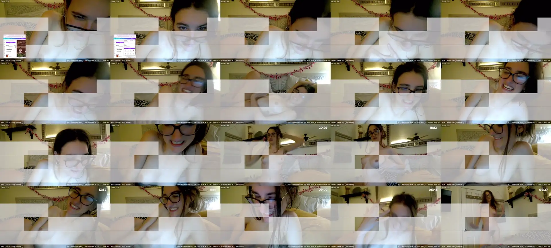 AliceFunker photo contact sheet