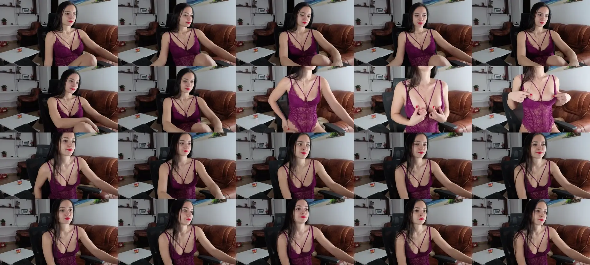 Ava_Angel photo contact sheet