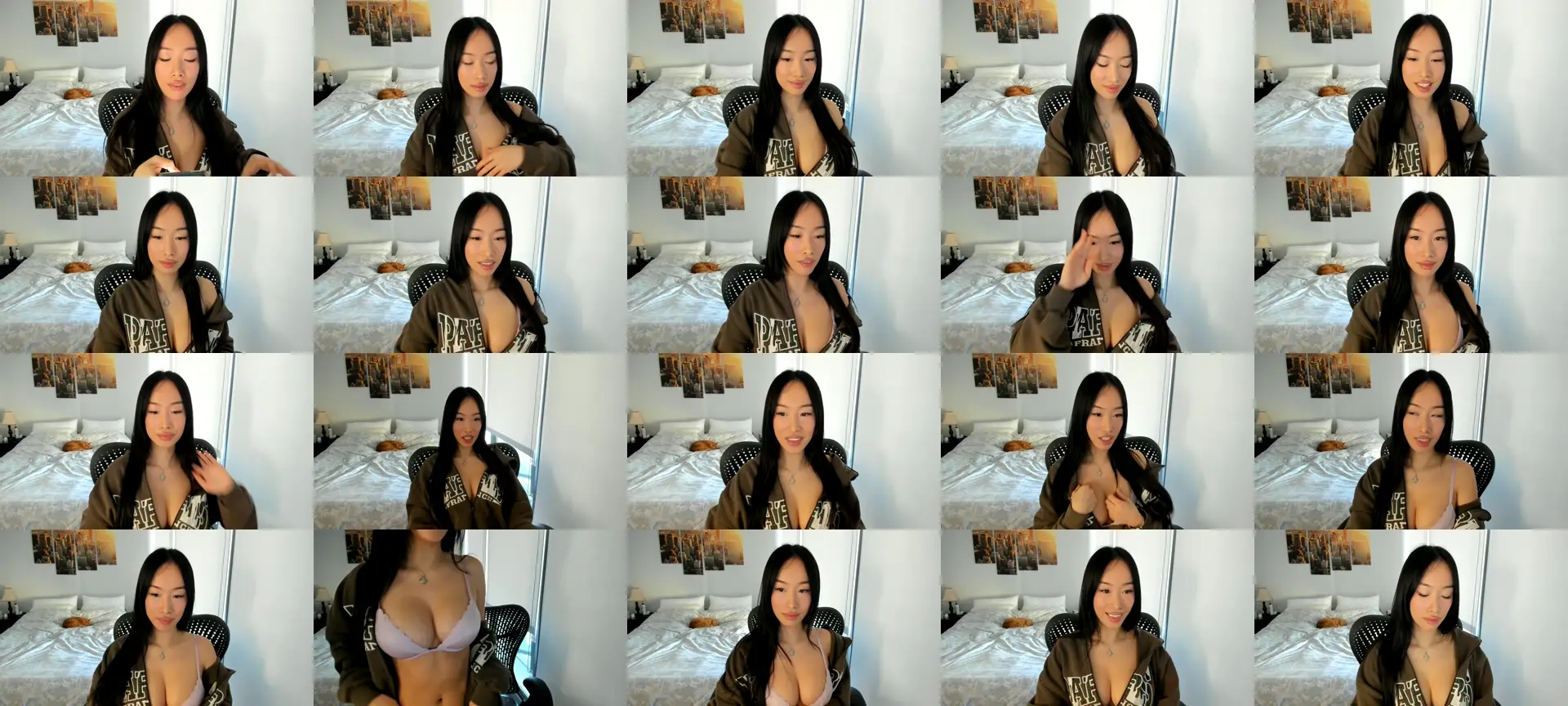 BabieLee photo contact sheet