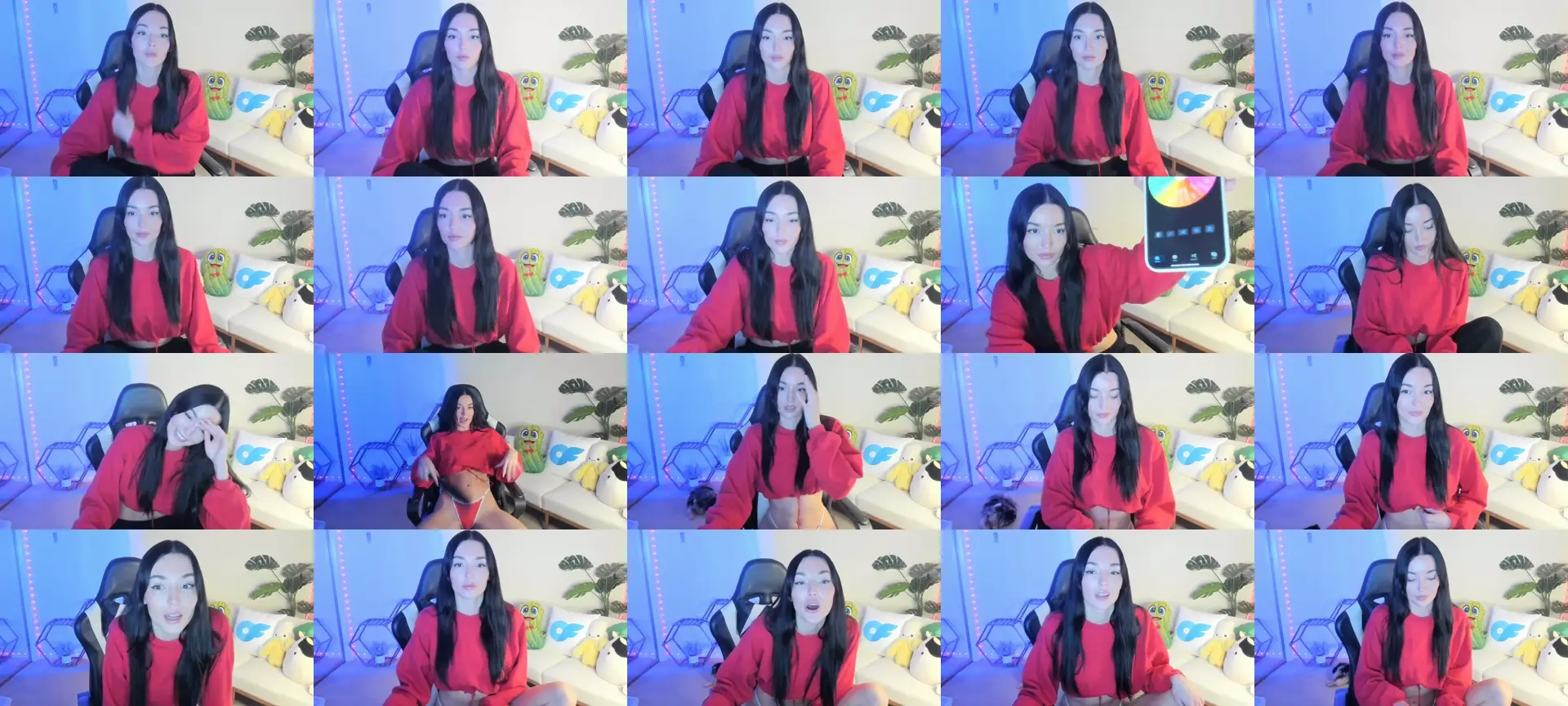 badgalsisi photo contact sheet