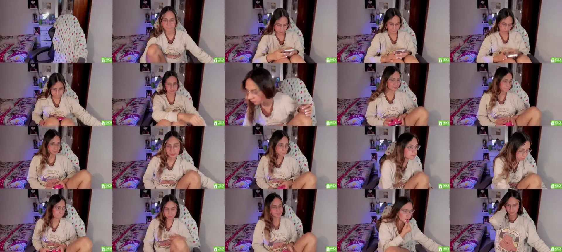 Carolaynni photo contact sheet