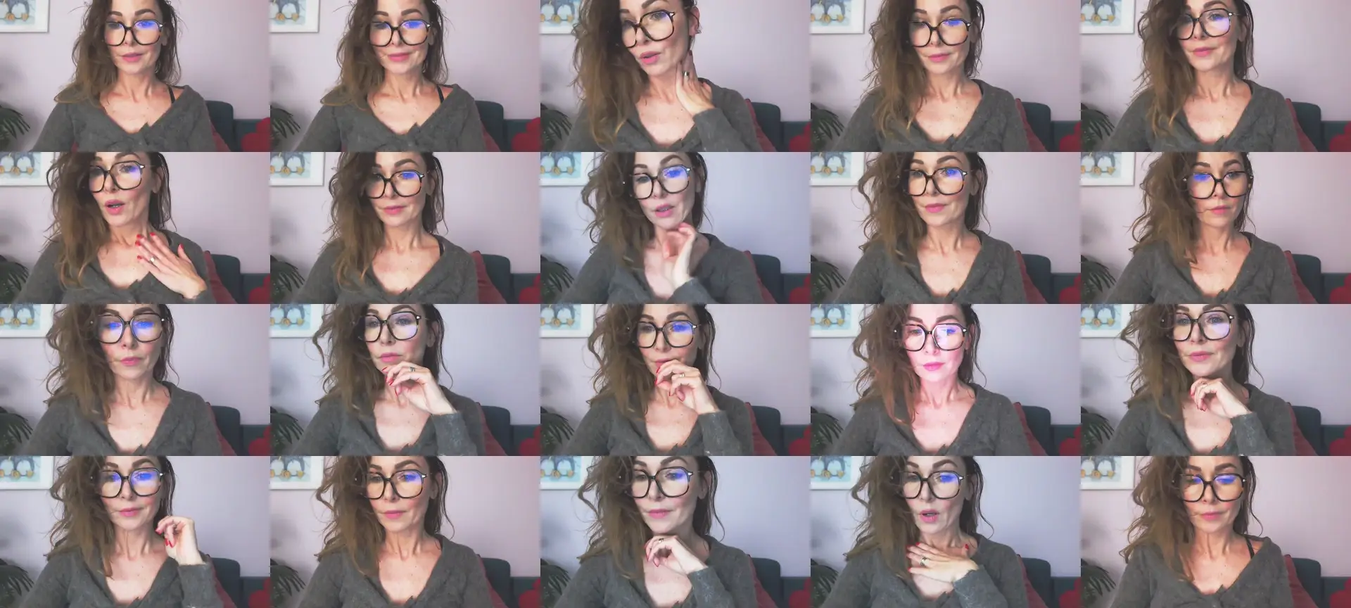 Delilah_sweet photo contact sheet