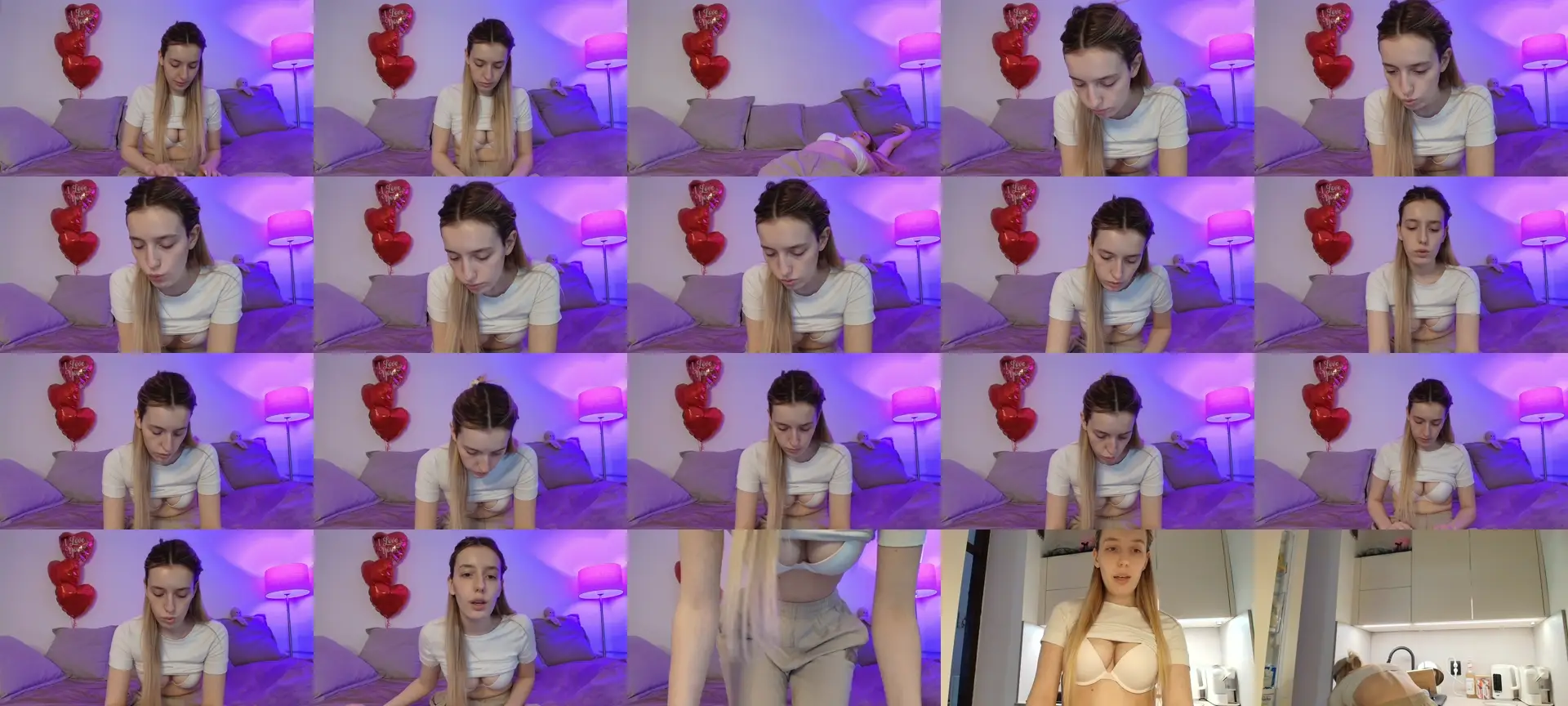 Elenaxkiss photo contact sheet