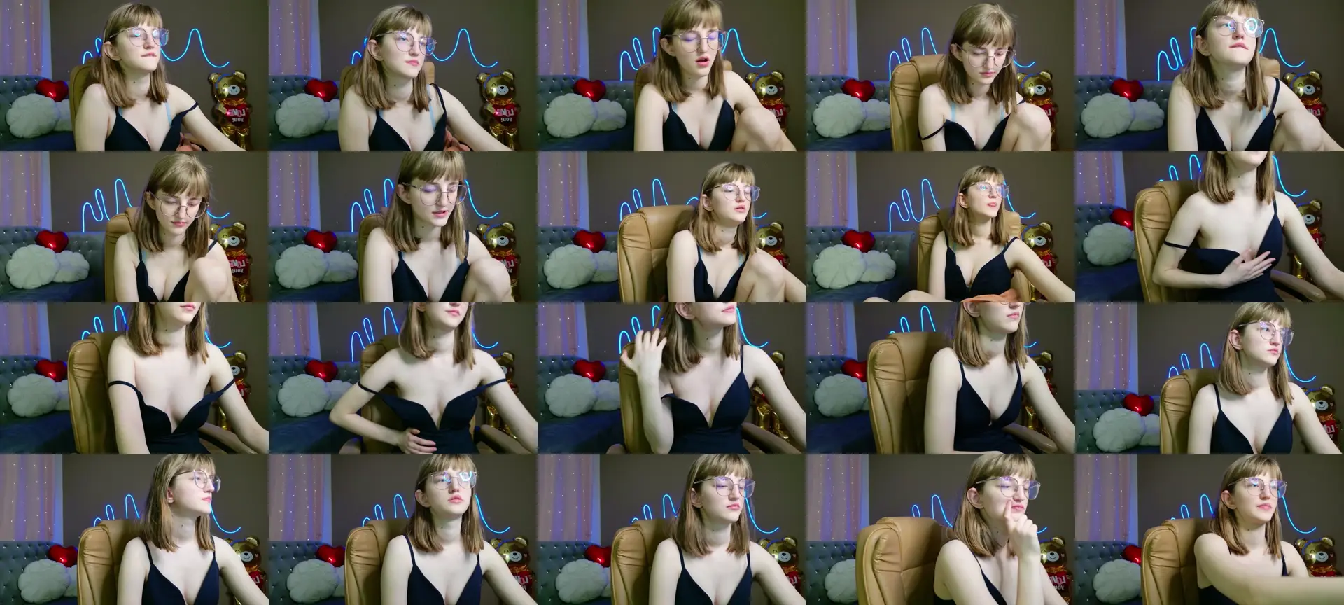 EmyLure photo contact sheet