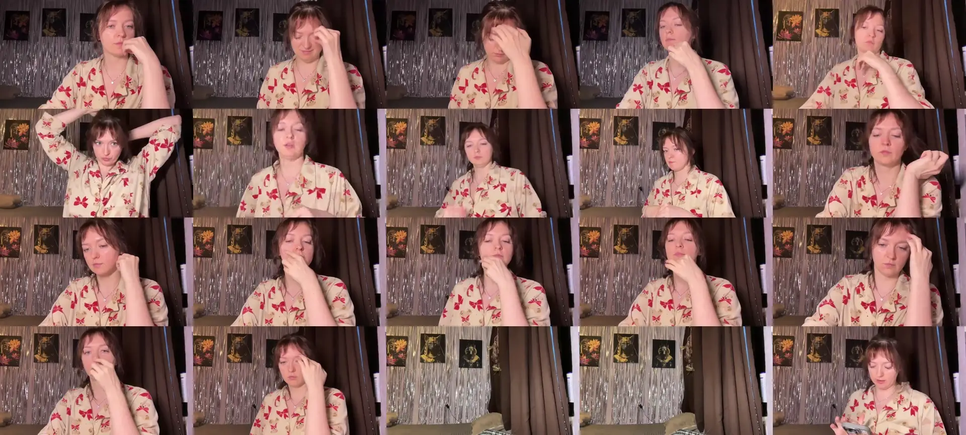 FearlessLady photo contact sheet