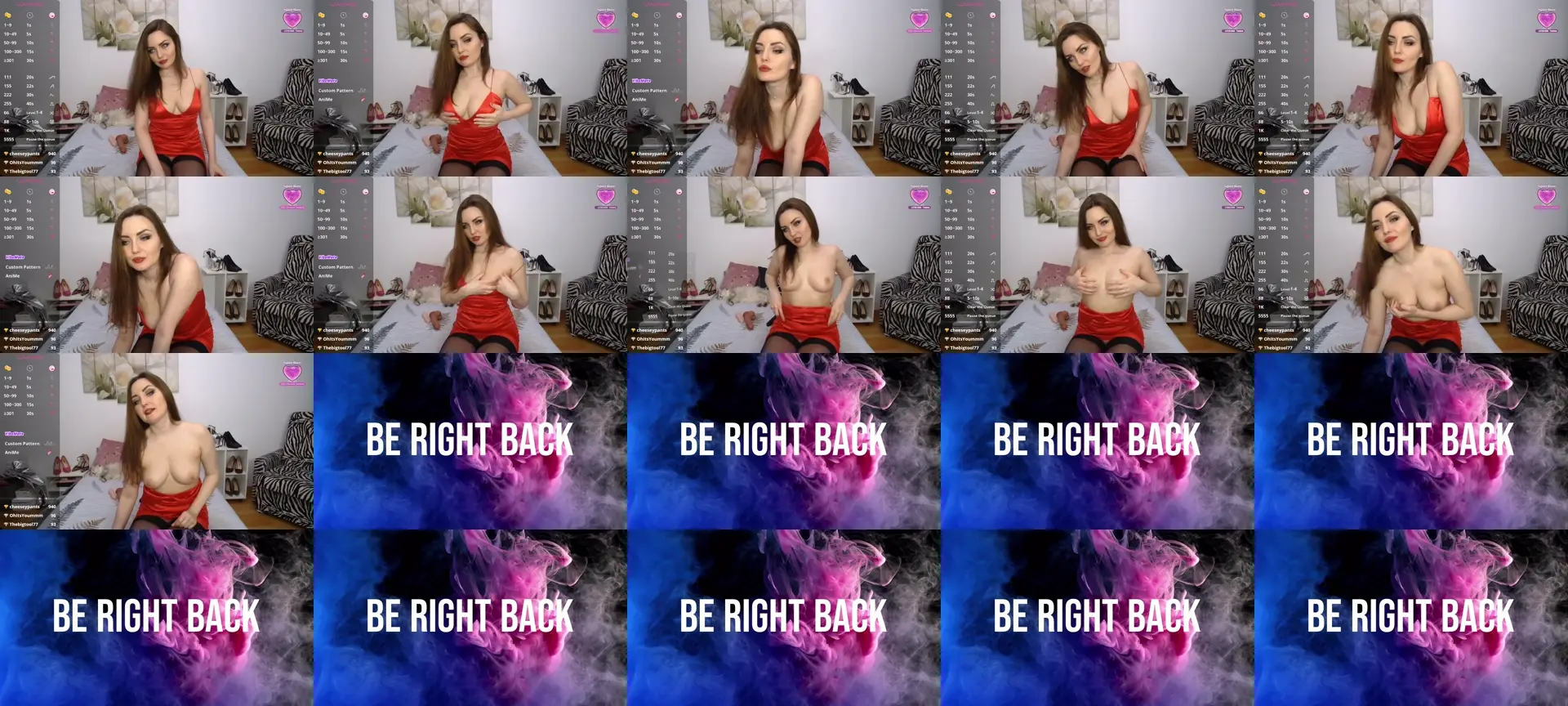 GieselePray photo contact sheet