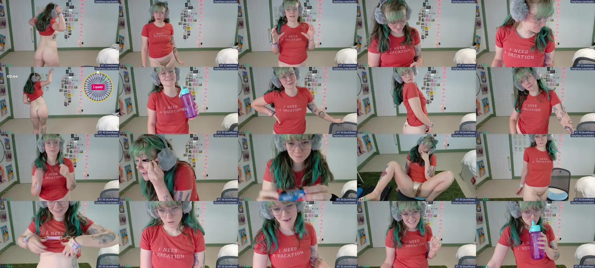 heidiv photo contact sheet