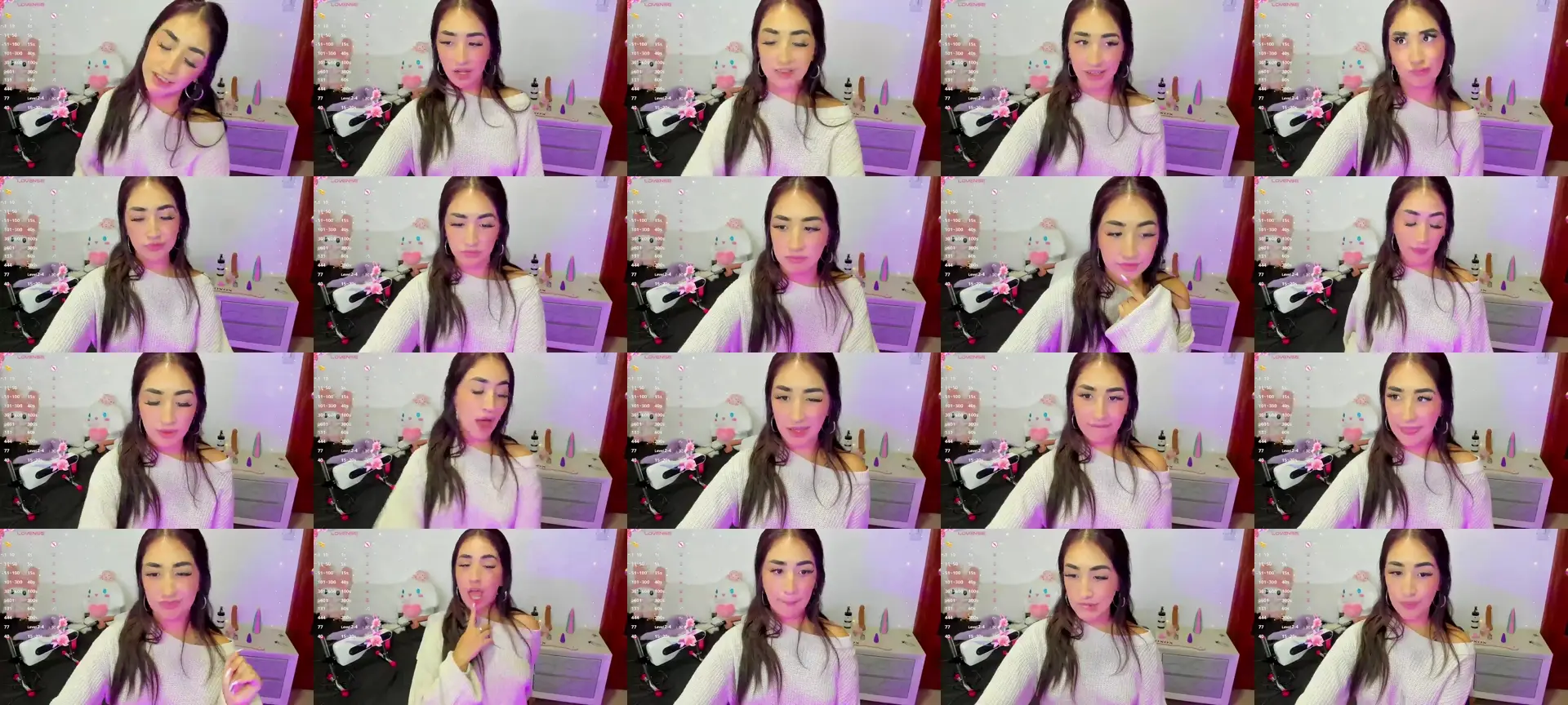 Honeey__ photo contact sheet