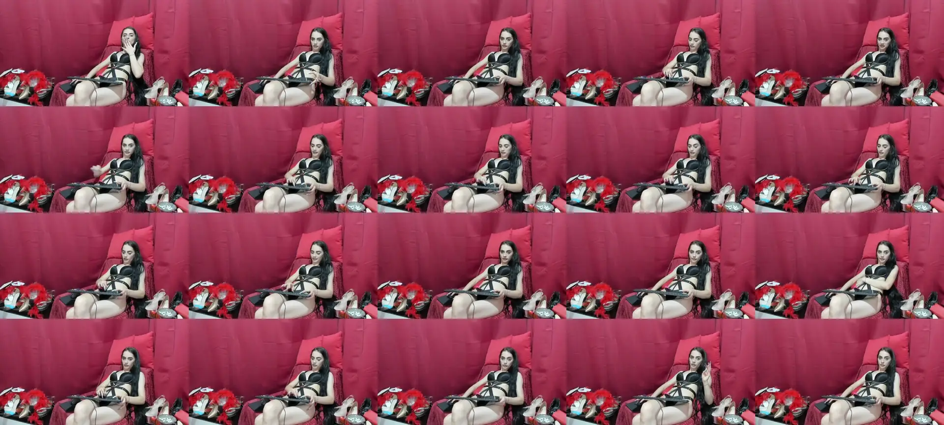 Jessycute1 photo contact sheet