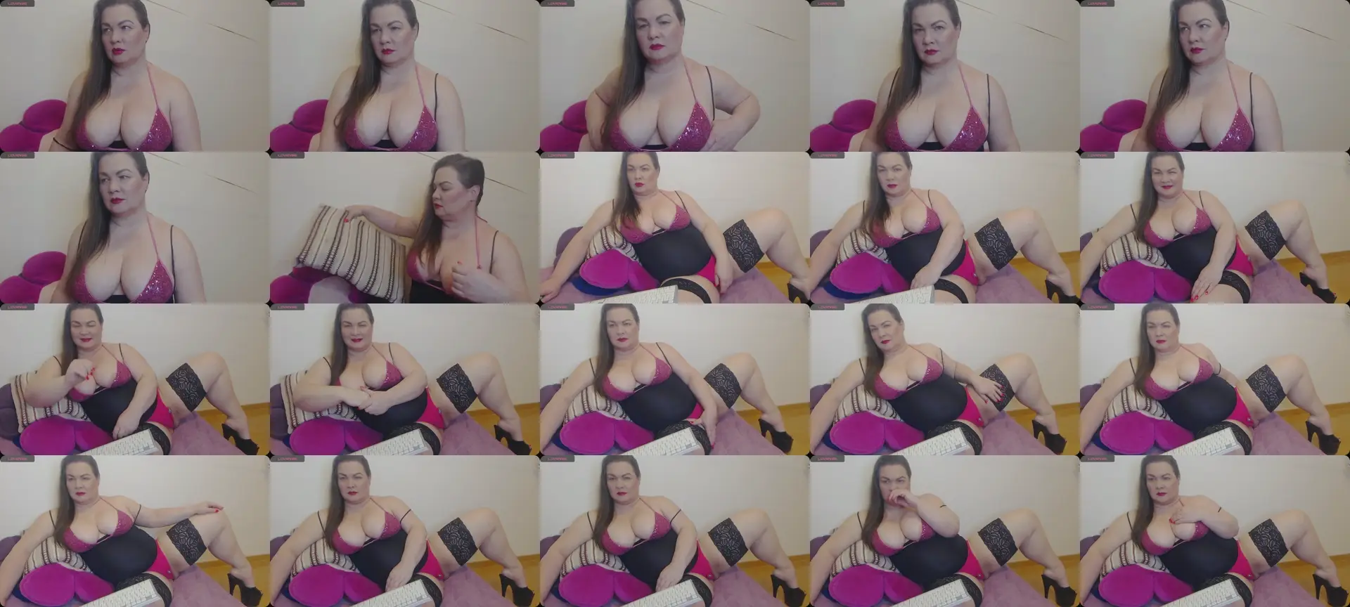 Lady_Adrianna photo contact sheet