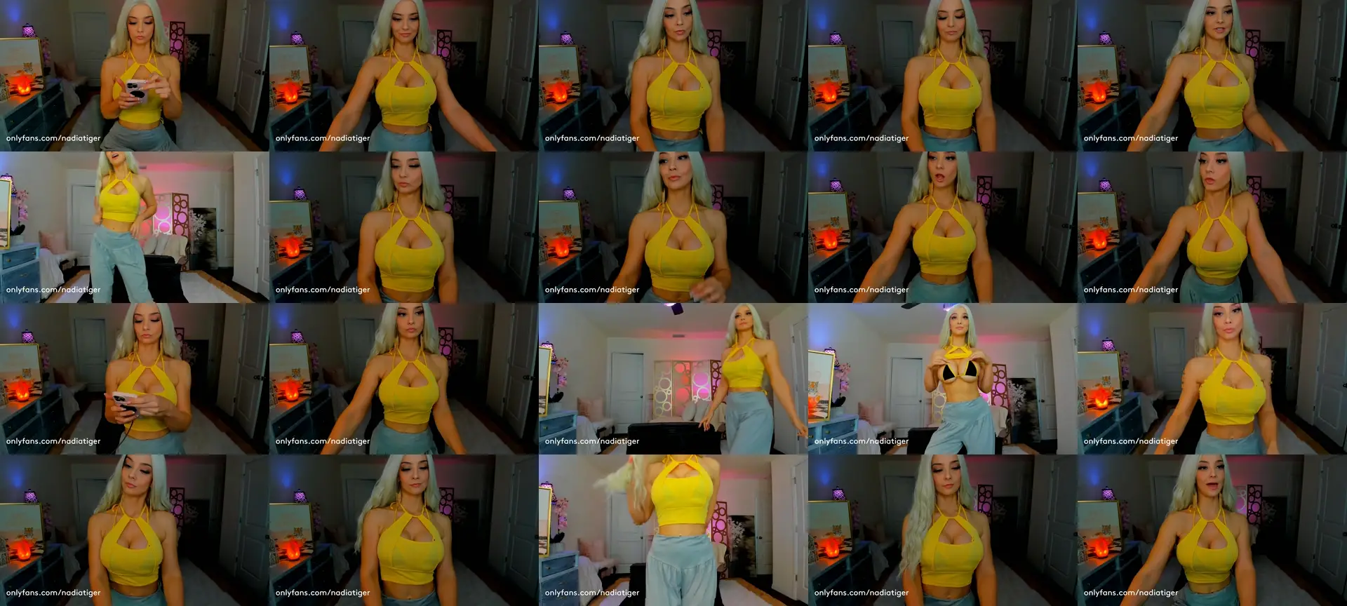 NadiaTiger photo contact sheet