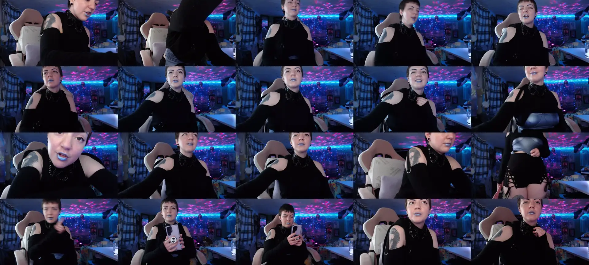 NerdySuccubi photo contact sheet