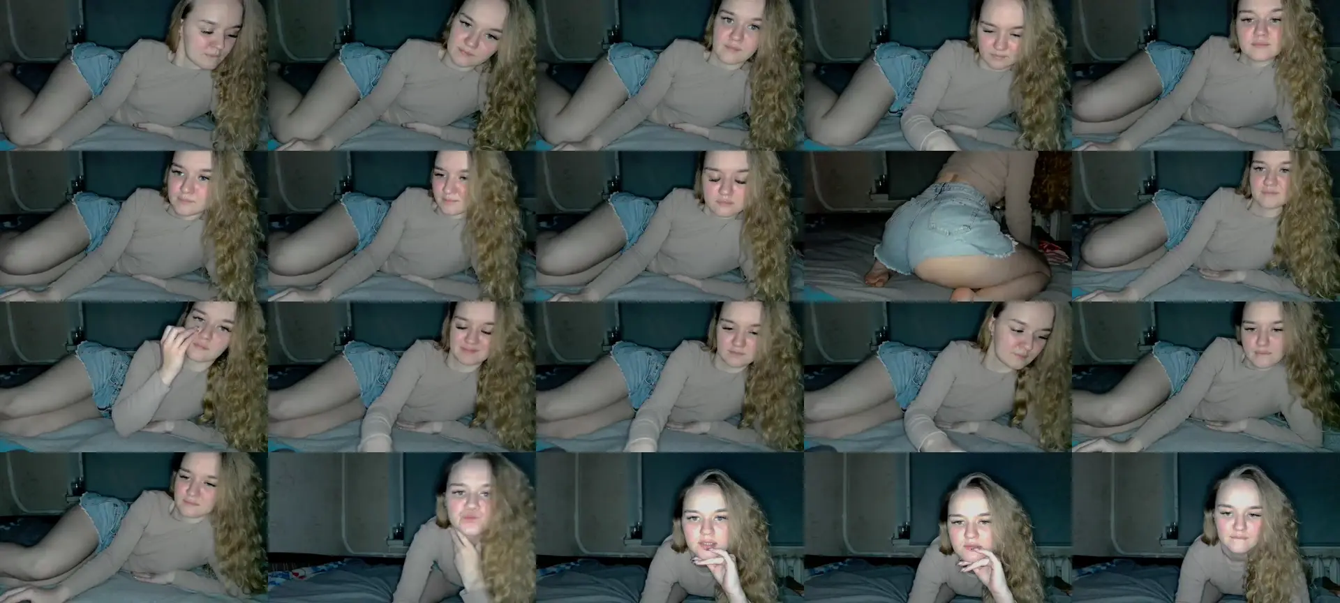 NessaLeigh photo contact sheet