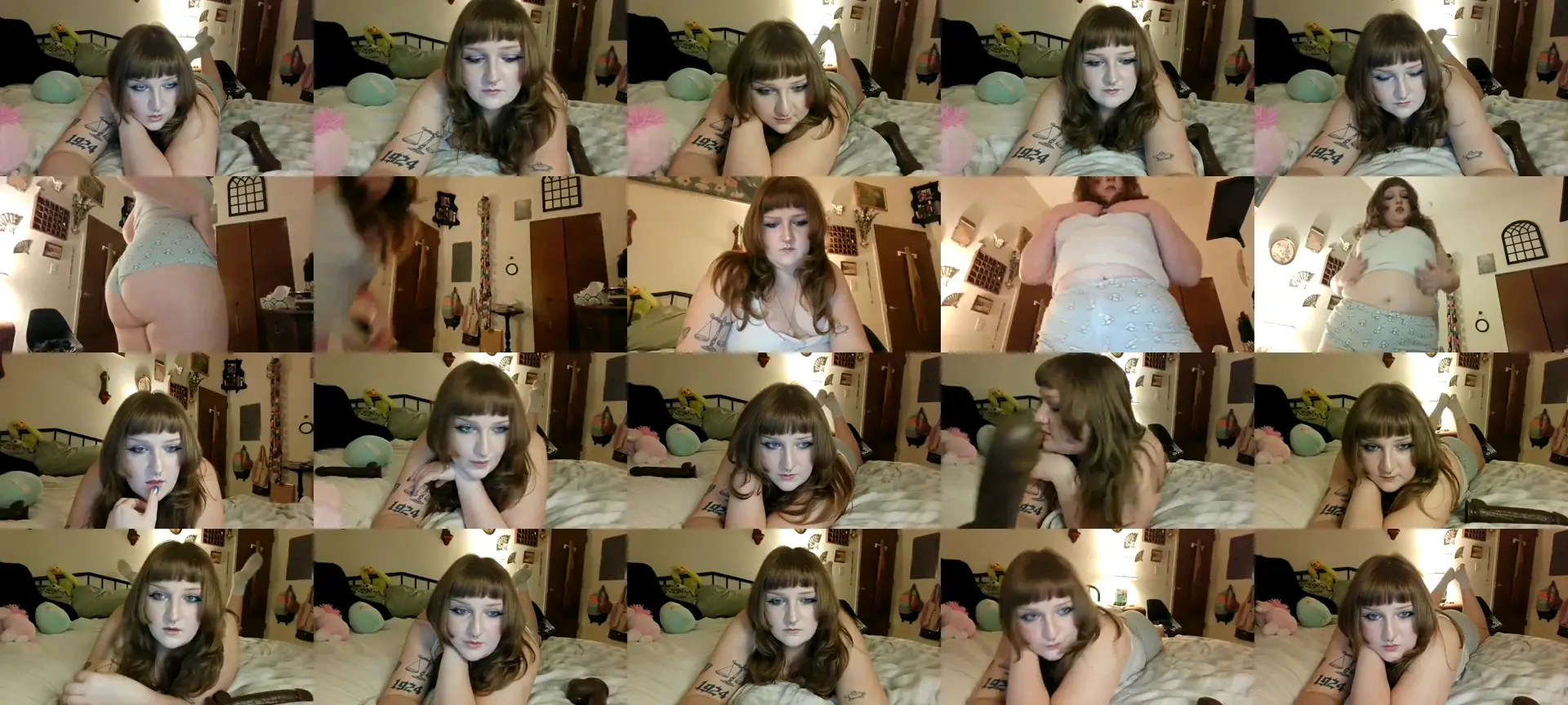 Playfulxcutie photo contact sheet