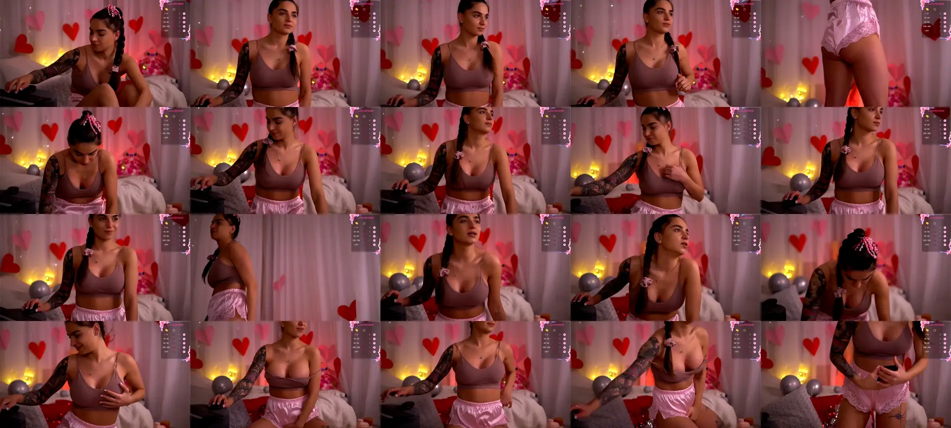 PureEllie photo contact sheet