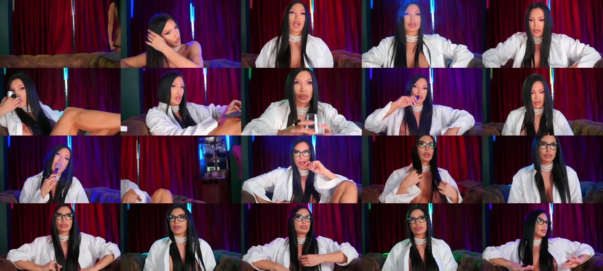 QueenLara photo contact sheet