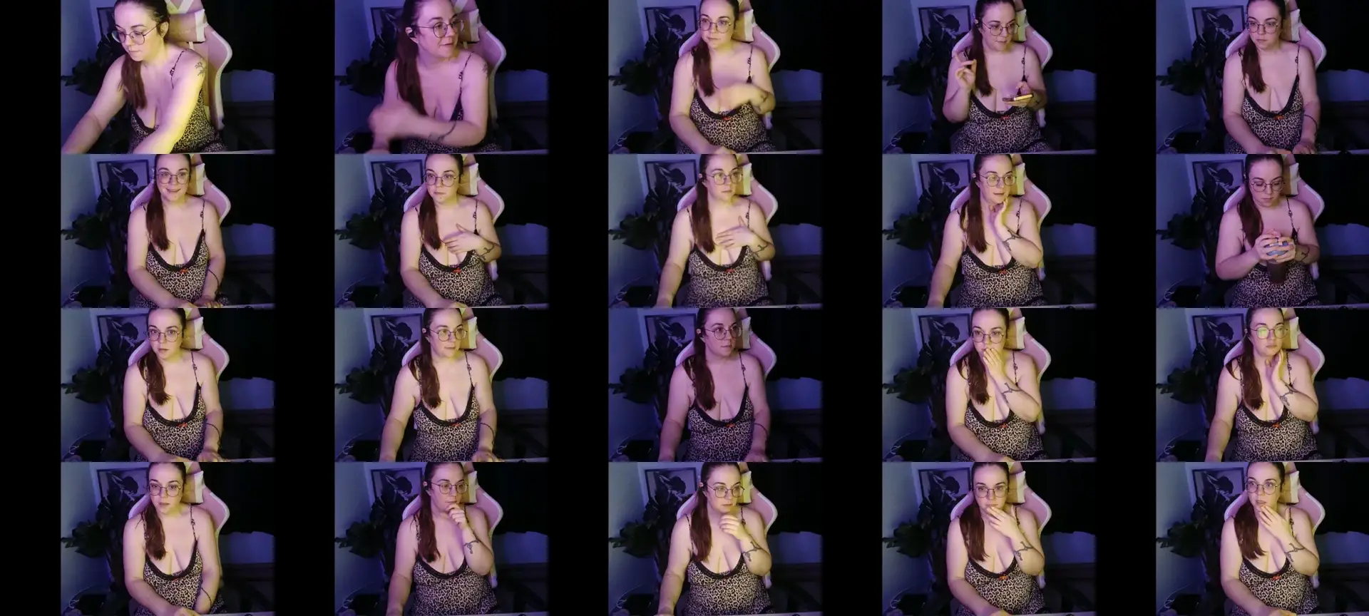 Sbillie photo contact sheet