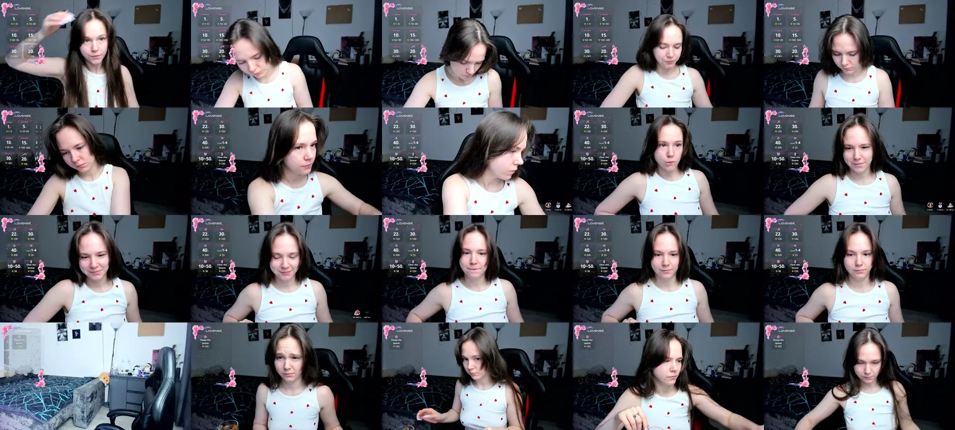 Sh0wroom photo contact sheet