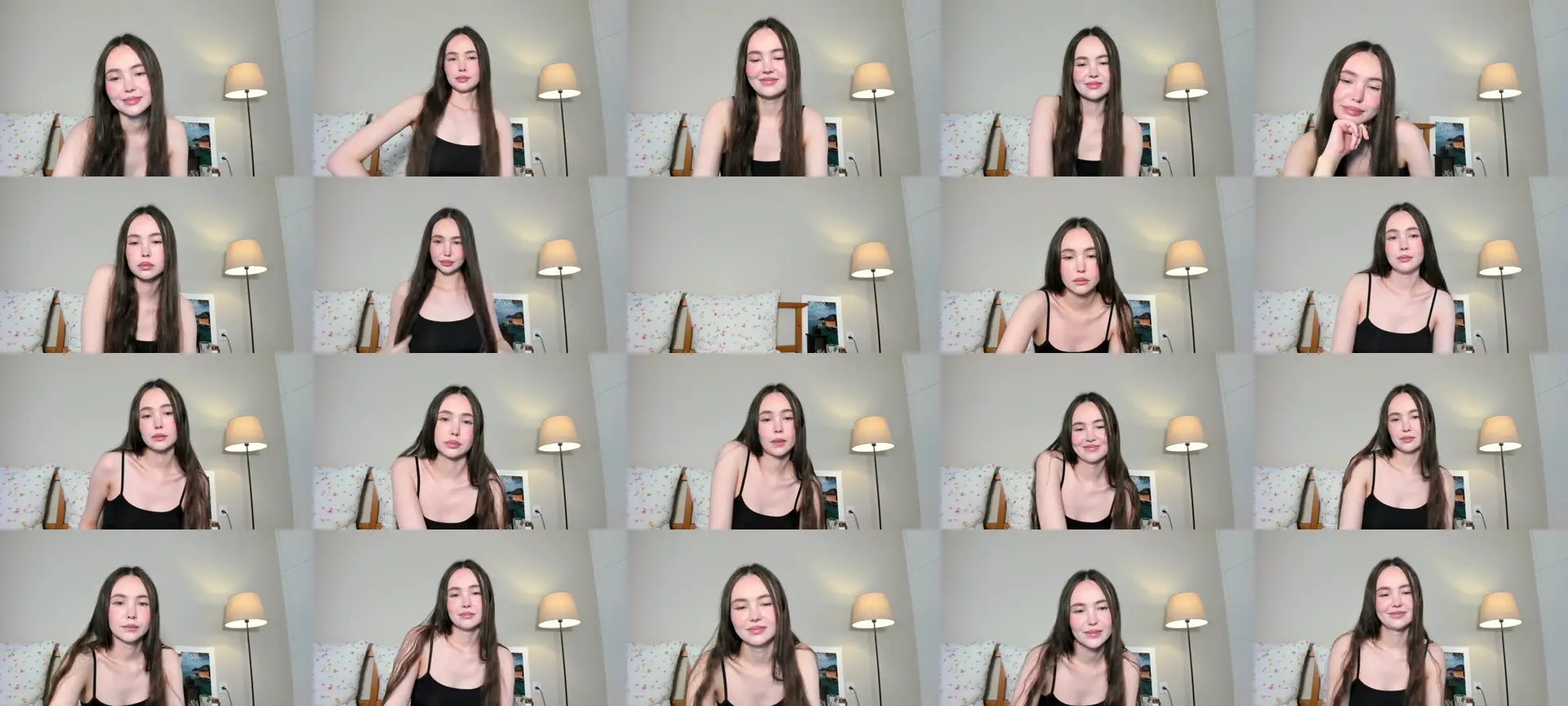 SofiaShy photo contact sheet