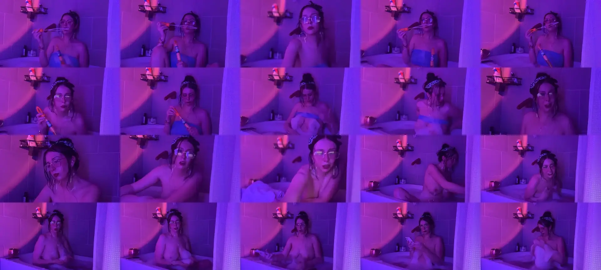 Vixendrips photo contact sheet