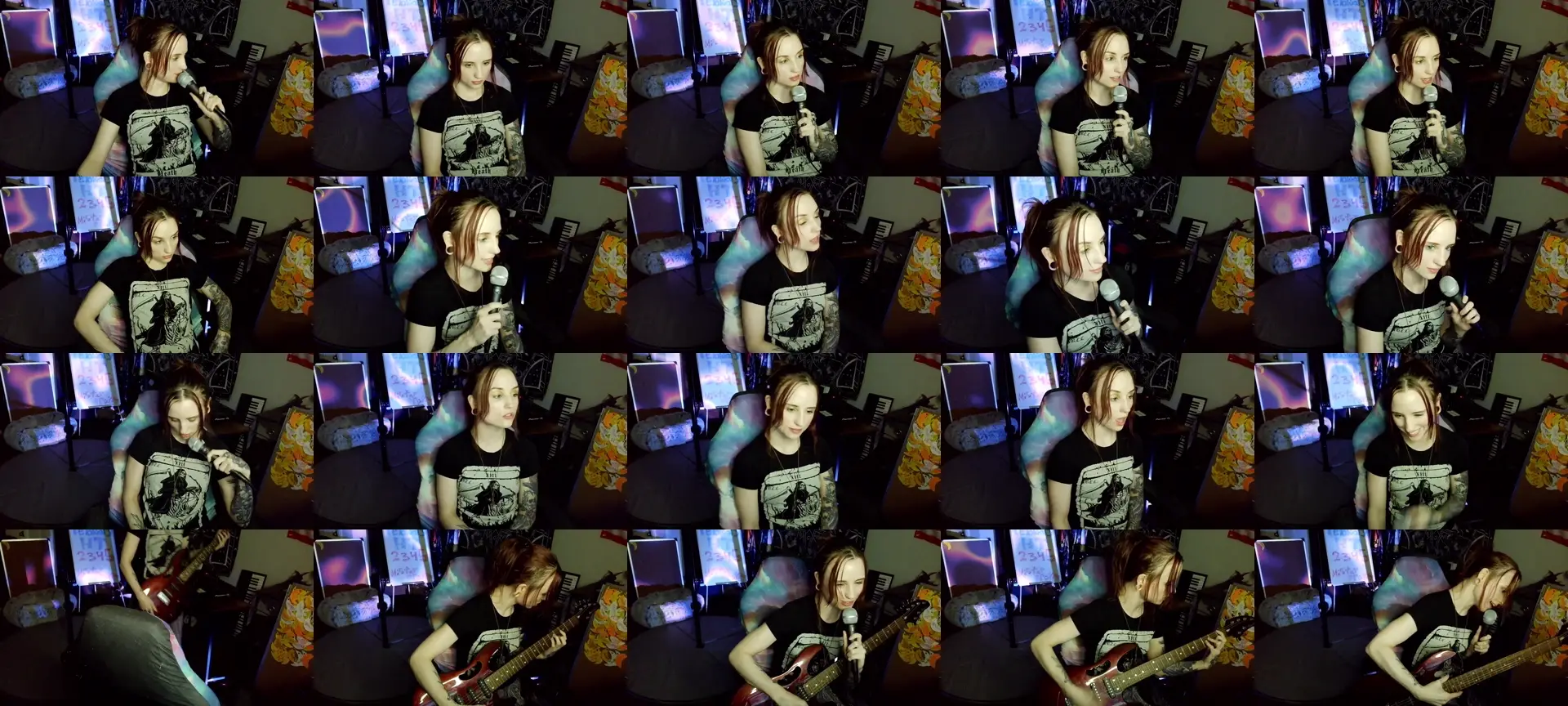 XLilithxMoonX photo contact sheet