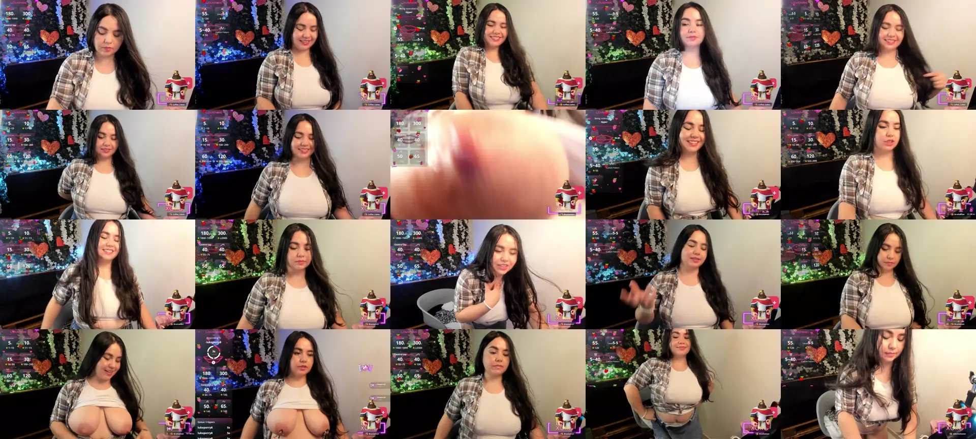 Ainohacarter photo contact sheet