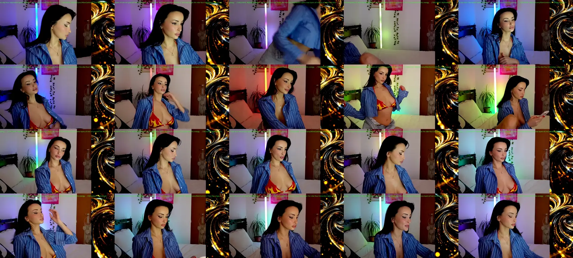 AlienControl photo contact sheet