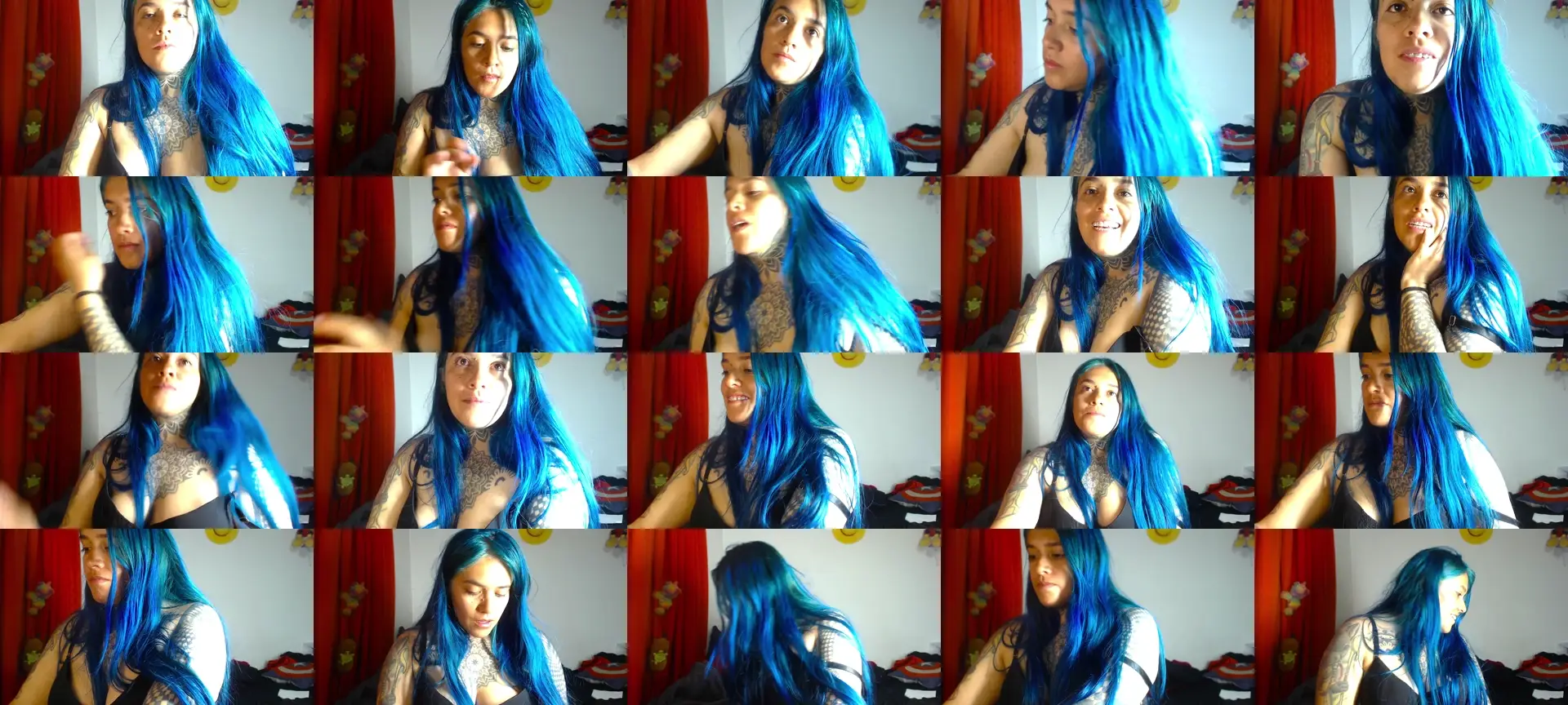 Bubbles_star photo contact sheet