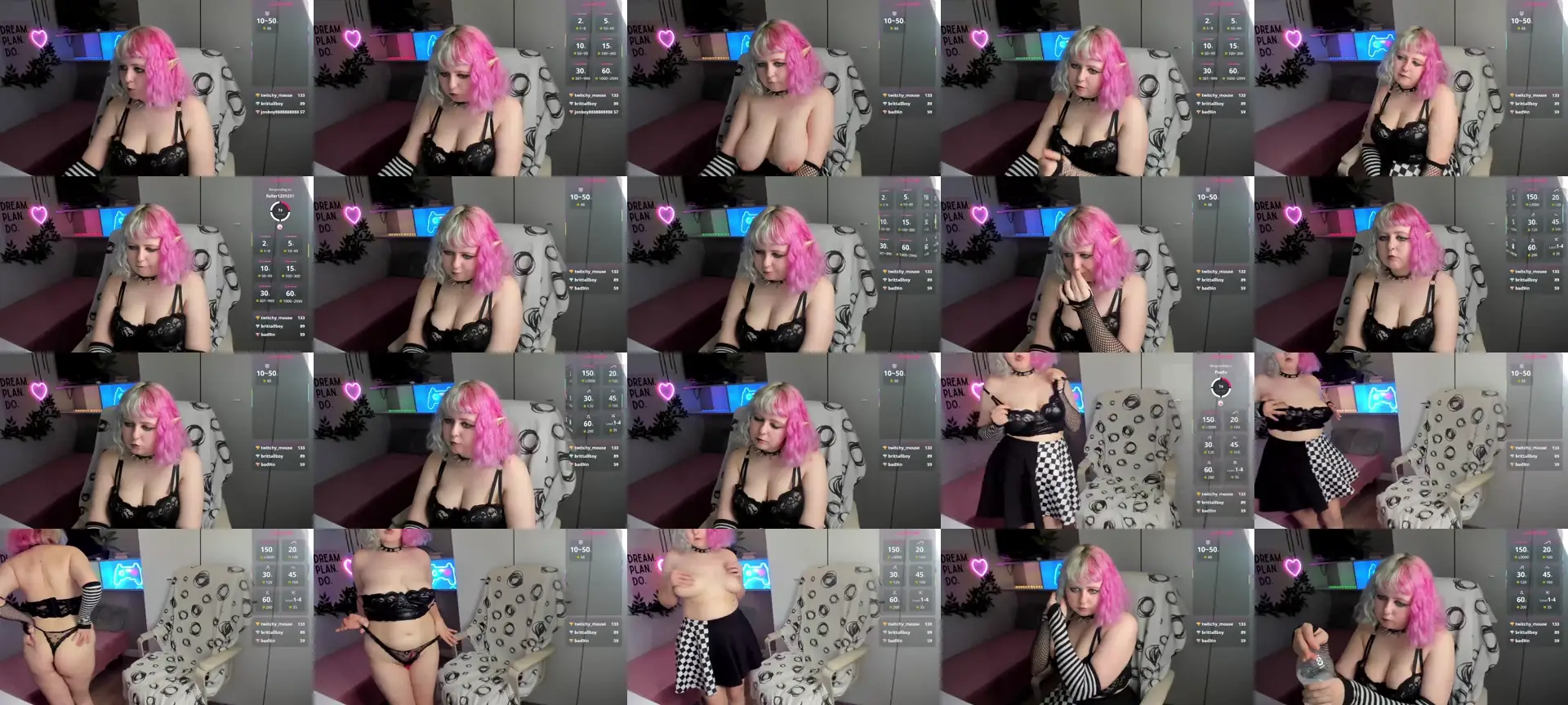 CherryBounce photo contact sheet