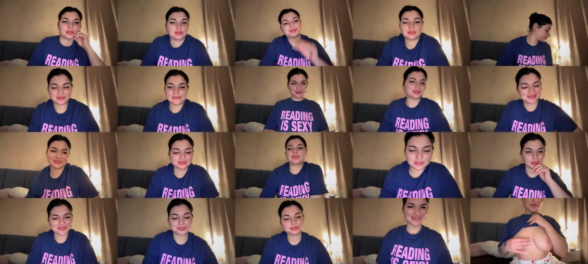 CherryEvve photo contact sheet