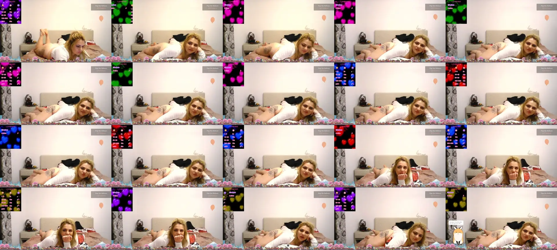 EmmylovePlay photo contact sheet