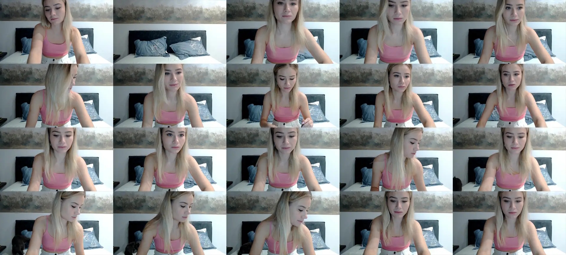 fiancee photo contact sheet