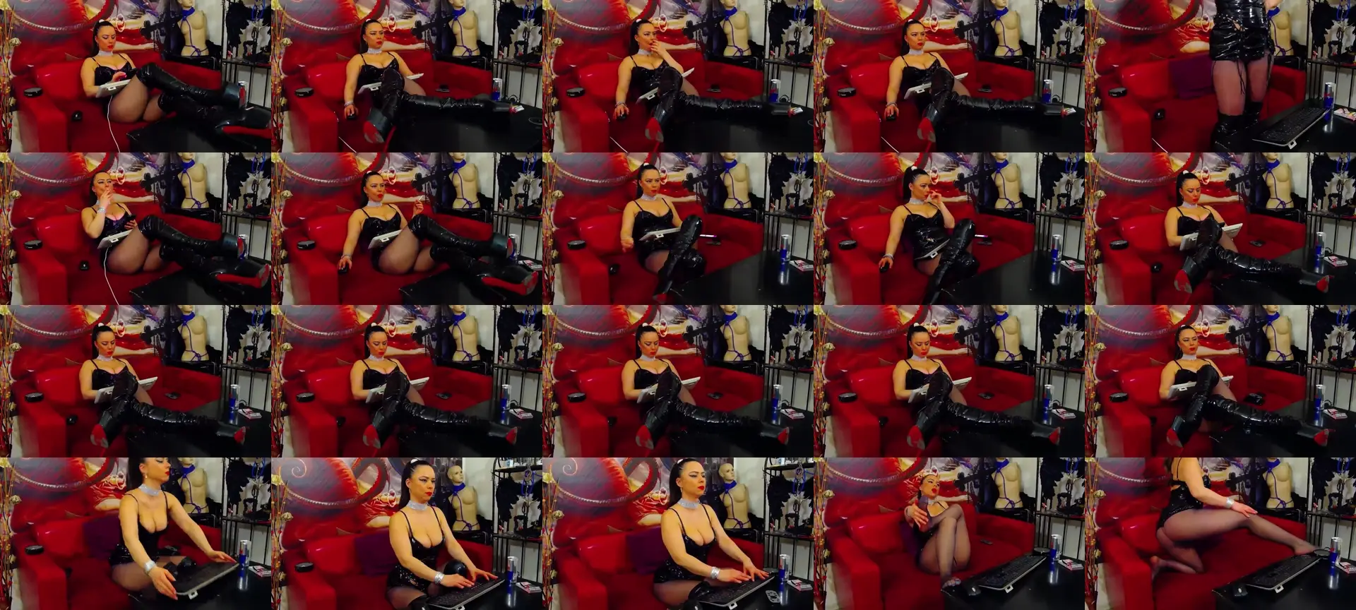 GoddessMarcy photo contact sheet